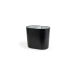 Lima re.WARE Recycle Wastebasket, 16.5 Quart, Onyx